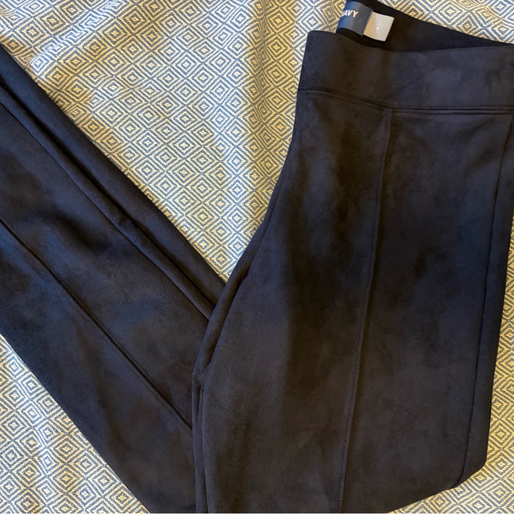 Old Navy faux suede tights